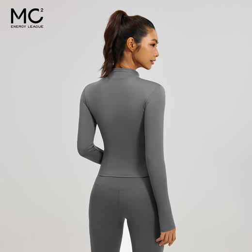 女装长袖拉链小蛮腰瑜伽服-MTWT01T5232881 商品图3