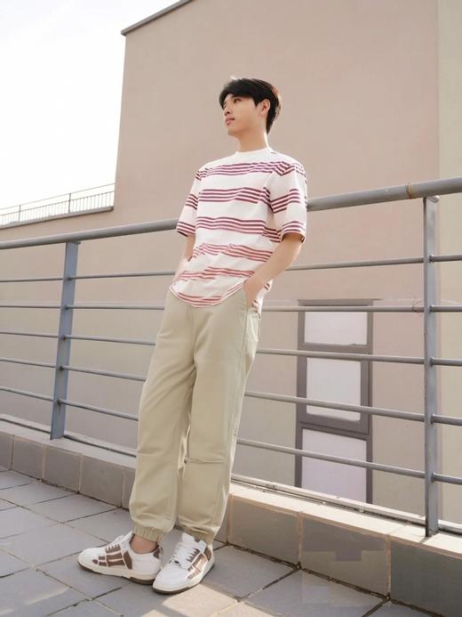 佐丹奴男装25年商场同款抽绳窄脚休闲裤01115033 商品图7