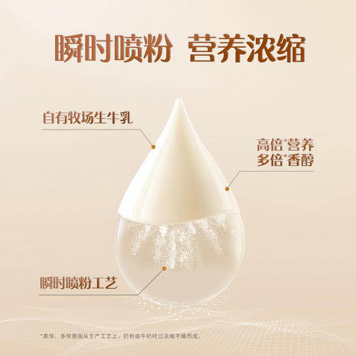 3送1到手4罐【配方升级！】认养一头牛生牛乳高钙高膳食纤维全家营养奶粉350g/罐 商品图3