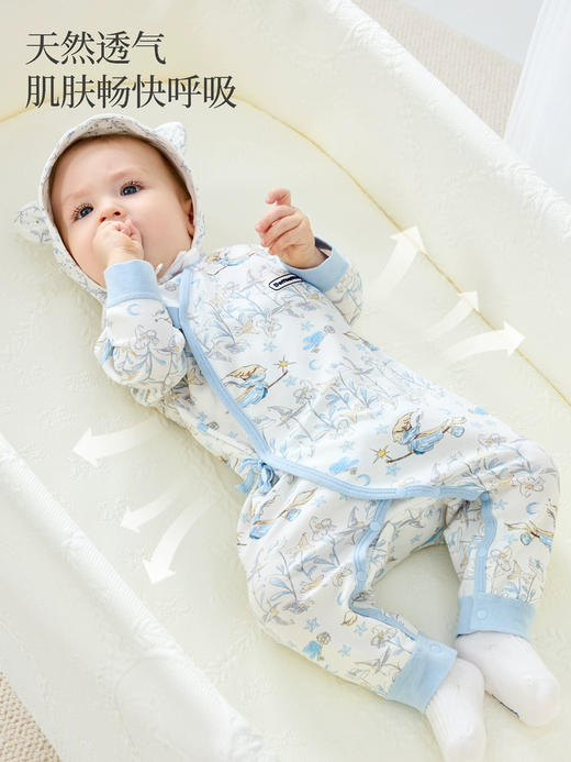 Domiamia 新生儿针织初生连体衣 商品图0