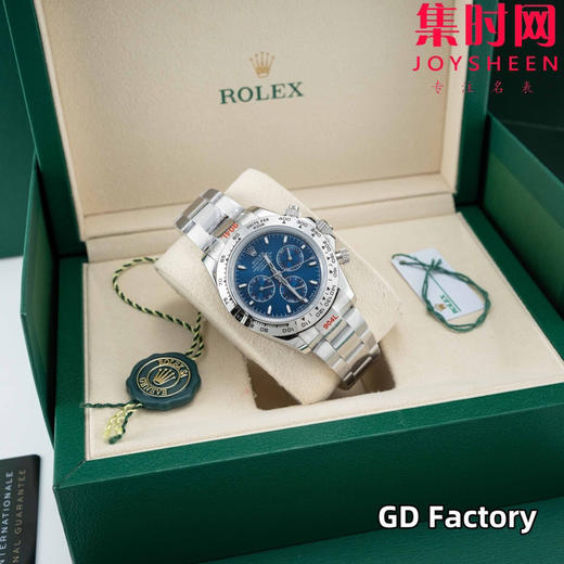 亲民版 劳力士宇宙计型 包边陶瓷圈 新款迪通拿系列 蓝色盘 男士腕表 商品图3