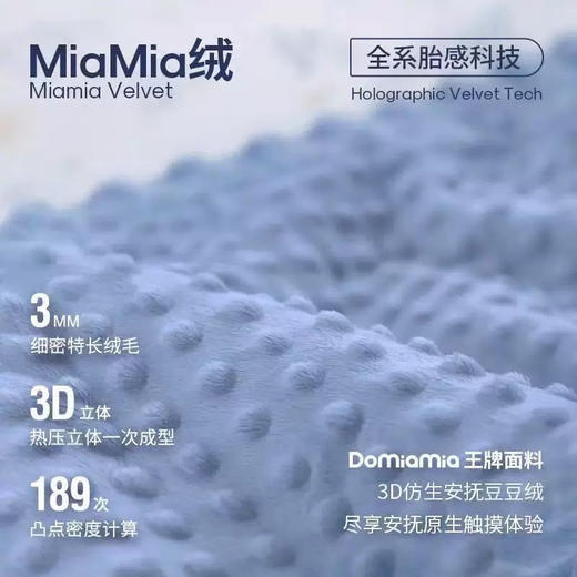 Domiamia 婴幼儿成长款一体睡袋（双层）适宜21-25 °C 商品图1