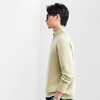 棉仓367826045-微宽松羊毛羊绒半开襟毛衣 商品缩略图1