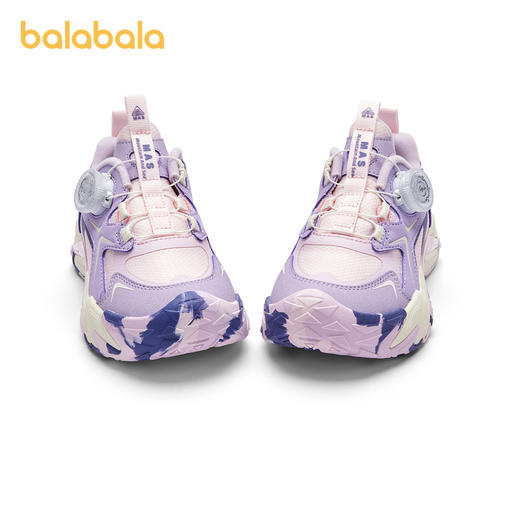 巴拉巴拉童鞋女童运动鞋舒适秋冬透气防滑网布鞋潮流旋钮扣老爹鞋 商品图4