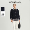 NORNS LADY诺恩【老钱美学】绞花肌理立体显瘦刺绣小标针织衫 H25SK43487-12.1 商品缩略图3