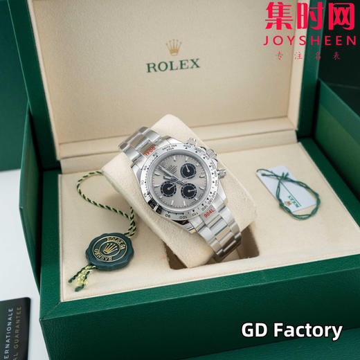 亲民版 劳力士宇宙计型 包边陶瓷圈 新款迪通拿系列 灰钢迪 水泥灰 男士腕表 商品图3