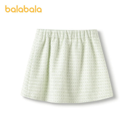 巴拉巴拉童装女童短裙2025冬季新款儿童百褶裙小香风 商品图2
