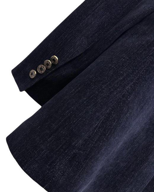 女款棉质廓形西装外套短裙套装017 商品图2