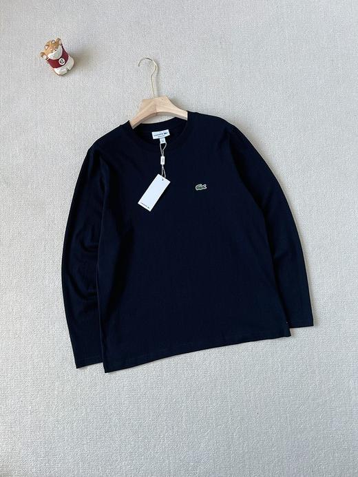 F鳄男装休闲舒适圆领纯棉长袖T恤衫打底衫！ 商品图2