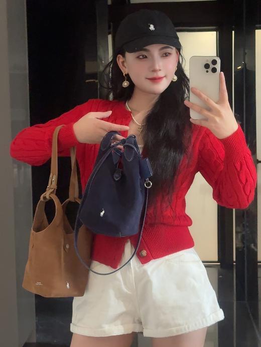 拉家2色 进口牛反绒菜篮子小号 商品图0