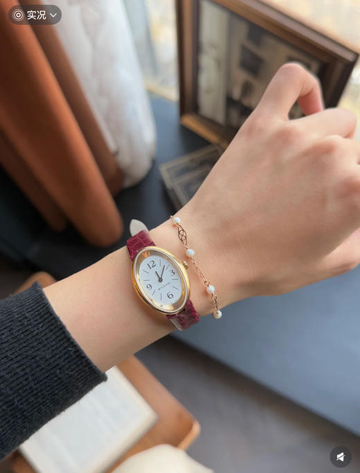 宝家 千禧年鹅蛋异形月光腕表 商品图8