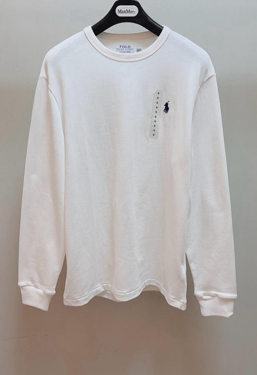 31-2开门红 秒杀亏清‼️渠道小马刺绣 重磅棉柔耐洗涮 男士平纹针织长袖 似卫衣似T恤 内搭外穿 商品图7