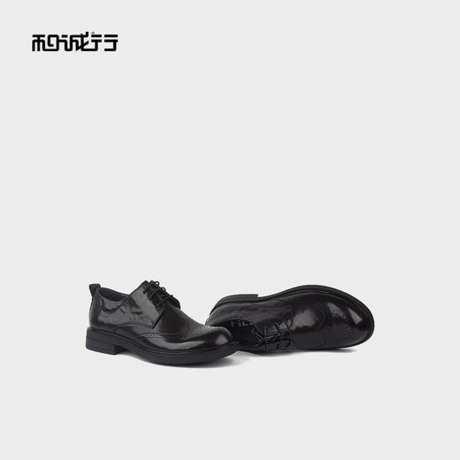 和诚行2025秋季新款男式商务正装真皮皮鞋0120155 商品图4