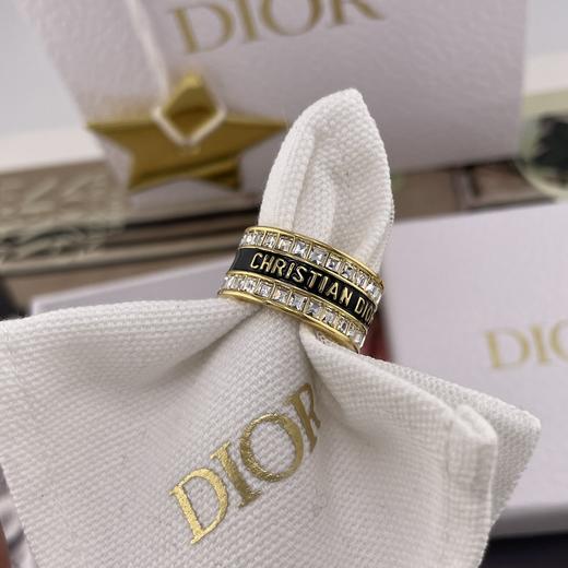 迪奥 双排方钻珐琅字母戒指（ZS*XK） 商品图2