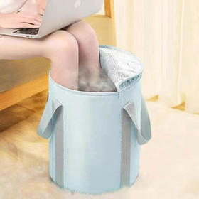 泡脚桶折叠便携家用保暖加高过膝过小腿可折叠宿舍洗脚桶泡脚袋