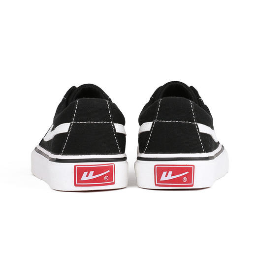 「男女同款！回力低帮帆布鞋」国货女鞋男鞋春夏季韩版学生男女板鞋经典黑色鞋子 商品图3