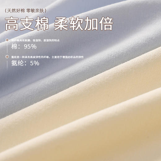 【39元3条，请任拍3条，单拍不发】纯棉裸感女士内裤三条装-8806 商品图4