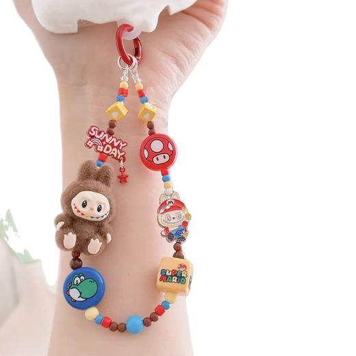 labu二创马里包挂钥匙扣手机链挂坠送朋友礼物链 商品图4