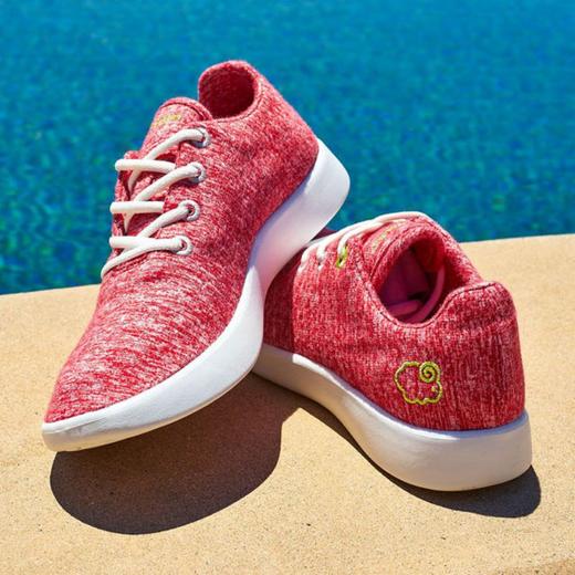 【159到手！】美丽奴羊毛轻量化运动休闲鞋,脚宽胖可拍大一码 商品图2