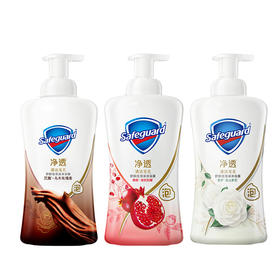 舒肤佳泡泡型沐浴露500G*3瓶（红石榴+山茶花+乌木玫瑰）