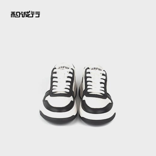 和诚行2025秋季厚底板鞋男式舒适耐磨时尚百搭休闲鞋1220018 商品图2