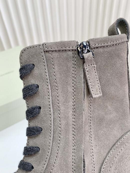 B&C 时尚厚底包头系带马丁靴 商品图10