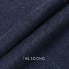 THESOONG|隽永复古炒砂洗水线条感中腰弹力丹宁牛仔裤HBNZ7077 商品缩略图9