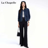 会员福利【官网1k+高端品质 非常重磅】拉夏贝尔/La Chapelle巴恩风上衣秋季复古风D字环翻盖口袋外套 商品缩略图3