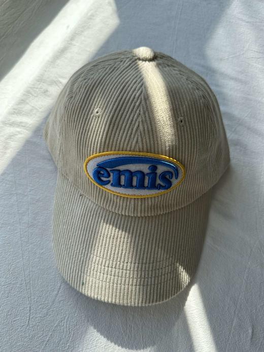 贝壳三 秋冬情侣款灯芯绒软顶棒球帽小众字母刺绣鸭舌帽C091312 商品图11