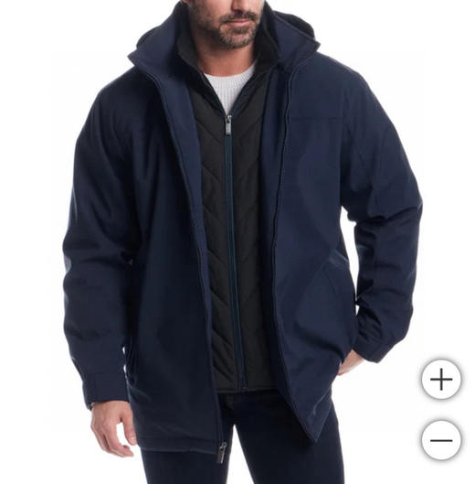 WeatherProof男士连帽外套特价388元🉐包税包邮到手🔥连帽外套被总统带火，冬天买一件贴心的棉袄，送给老爸们一件暖暖的冲锋衣吧，史上性价比超高的防风外套 商品图1