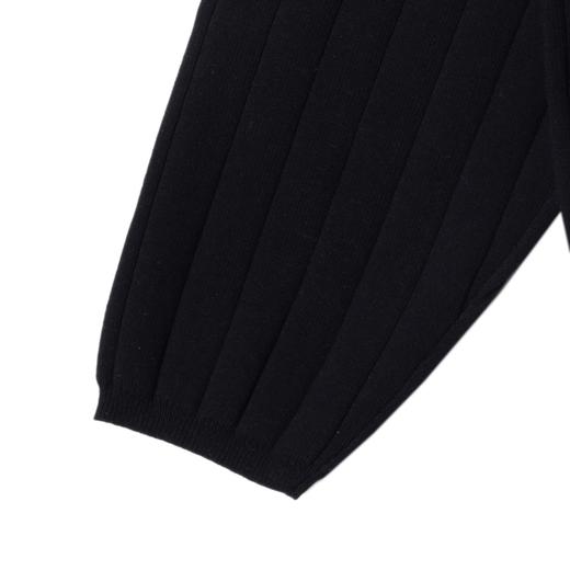 OAS811SDSA男士秋冬新款痞帅男装复古纯色竖纹翻领毛衣百搭开衫针织衫 商品图4