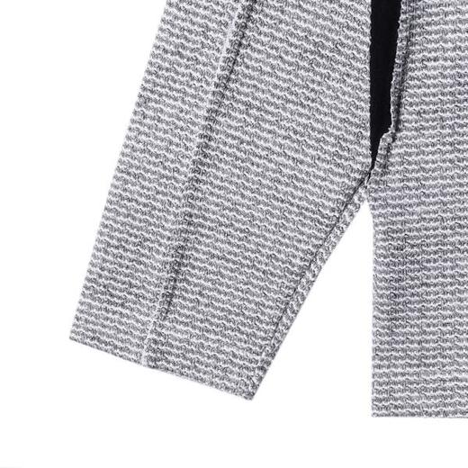 W51918SDSA男士秋冬新款痞帅男装美式拼接裁剪圆领卫衣撞色设计感上衣 商品图4