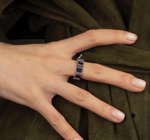 【不退不换，介意勿拍】APM Monaco 戒指  A23466XBR 商品图1