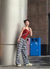 SUNJ3925蚕丝方领乳胶胸垫吊带 商品缩略图6