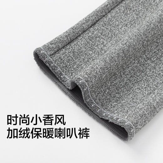 巴拉巴拉童装女童加绒裤子2025秋冬装新款儿童喇叭裤 商品图3