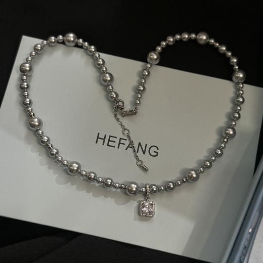 何&&方珠宝 气泡方糖项链 商品图1