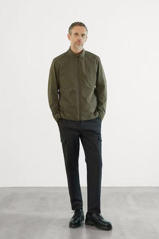 男士立领净版3D立裁轻量化夹克 商品图4