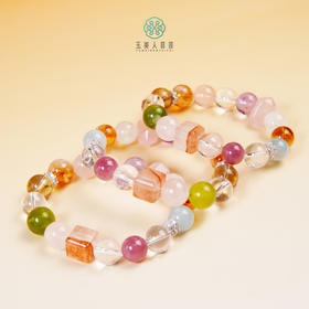 D水晶单圈-多宝圆珠约12mm