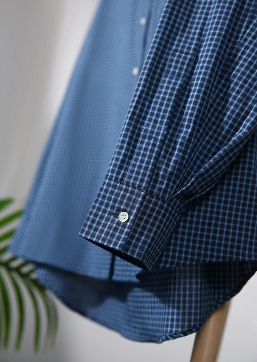 isabelle marran伊莎贝尔早秋miu系松弛感纯棉衬衫JS3692862 商品图1