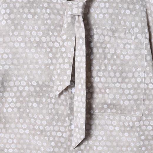 24764SDSA男士秋冬新款痞帅男装潮牌撞色领带设计长袖衬衫时尚简约衬衣 商品图3