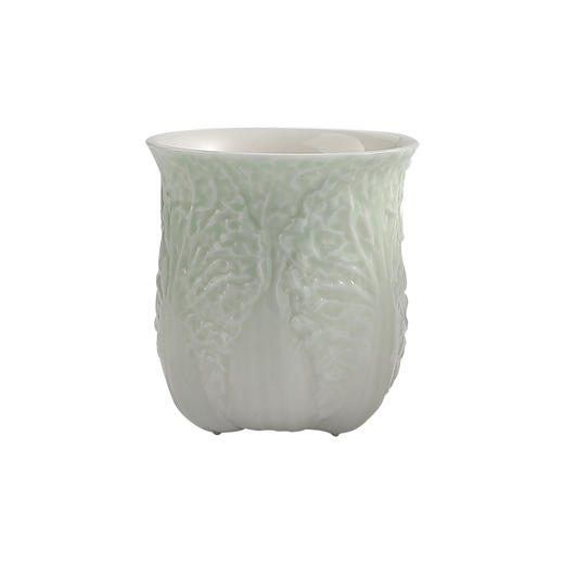 百财聚来主人杯，风靡世界的德化白瓷，双大师联名设计，独特白菜造型，如脂似玉，雅俗共赏 商品图8