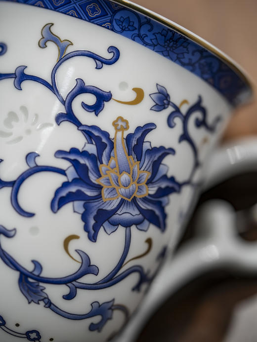 富玉 |  景德镇陶瓷马克杯咖啡杯大容量可爱创意花苞马克杯玲珑女生高颜值伴手礼 商品图3