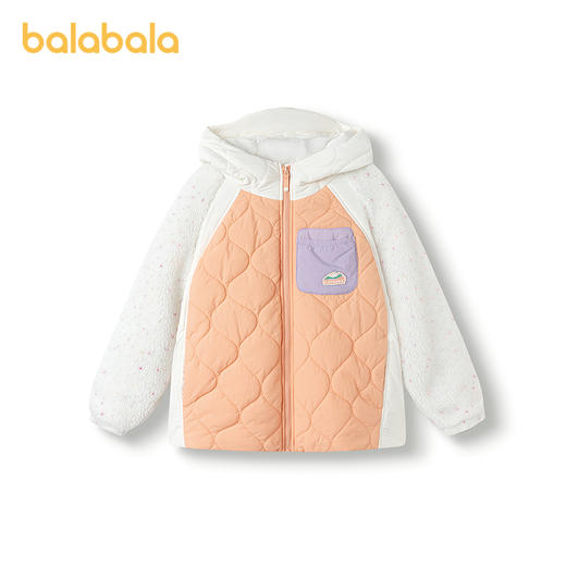 巴拉巴拉女童棉服儿童大童外套新款童装2025秋冬保暖 商品图1
