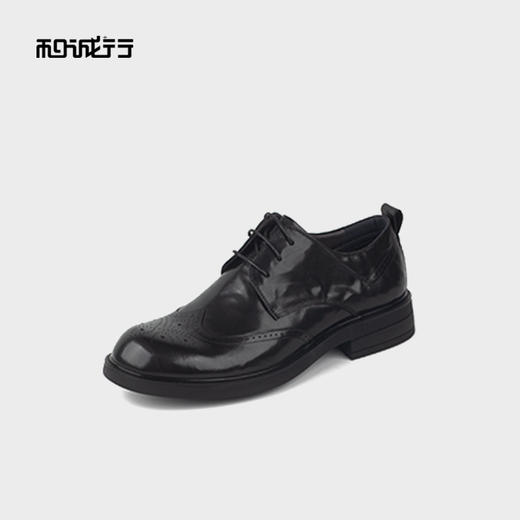 和诚行2025秋季新款男式商务正装真皮皮鞋0120155 商品图1