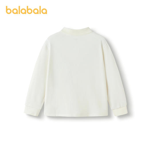 巴拉巴拉童装男童长袖t恤儿童2025冬新款POLO衫时尚 商品图2