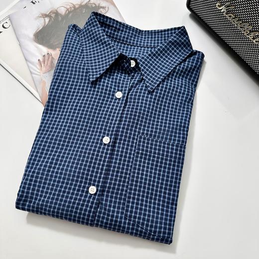 isabelle marran伊莎贝尔早秋miu系松弛感纯棉衬衫JS3692862 商品图4