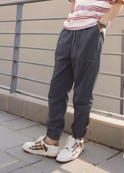 佐丹奴男装25年商场同款抽绳窄脚休闲裤01115033 商品图9