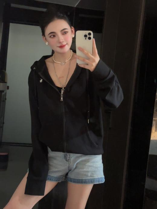 拉家 拉链开衫卫衣外套(蕾姐波哥都是M码,上衣裤子都是) 商品图4