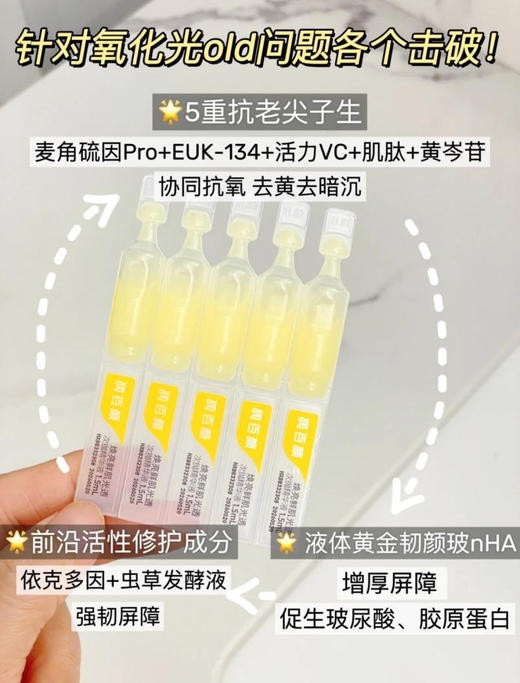 【5袋到手25支】润百颜修光棒焕亮鲜肌次抛精华❗️美白提亮 商品图2