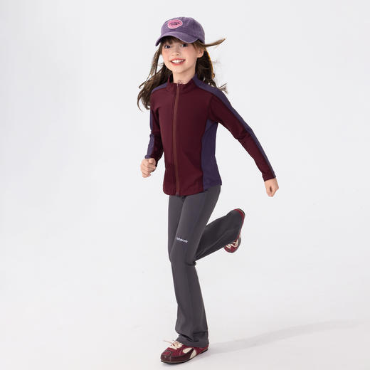 babybody女童喇叭裤春秋款2025新款儿童紧身裤女孩秋季打底裤长裤 商品图3